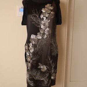 silk dress